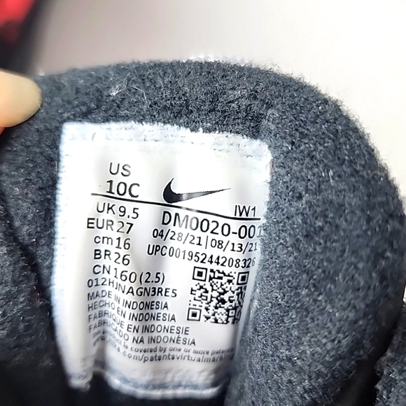 Nike Air More Uptempo Pippen Kids Sneakers. Size 10C - Picture 7 of 11